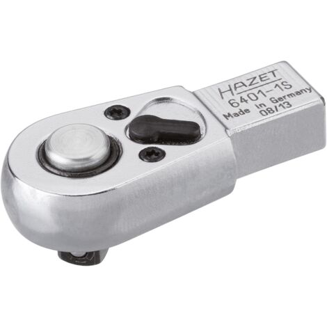 Hazet Einsteck-Umschaltknarre 9 x 12 mm Einsteck-Vierkant massiv, 1/4 (6,3 mm) Vierkant massiv, Länge 46,5 mm