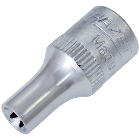 Hazet Steckschlüsseleinsatz 850-E5, 1/4 (6,3 mm) Vierkant hohl, Außen TX Profil, SW E5 (1/3)