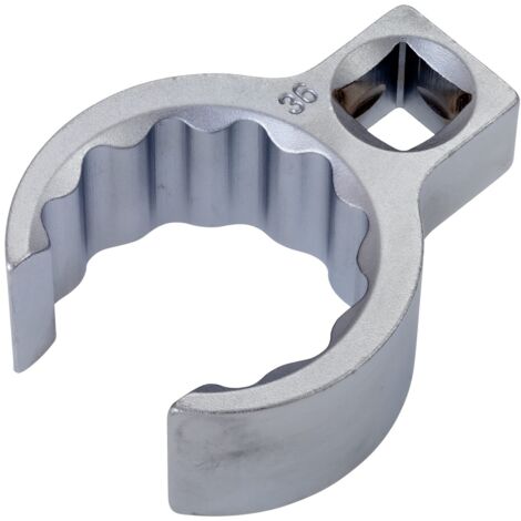 HAZET Ringschlüssel, Doppel-6kt, offen 848Z-36 Vierkant hohl 12,5 mm (1/2 Zoll