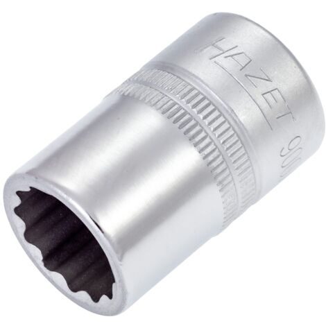 Hazet Steckschlüsseleinsatz 900AZ-5/8, 1/2 (12,5 mm) Vierkant hohl, Außen Doppelsechskant-Tractionsprofil, SW 5/8 (1/3)