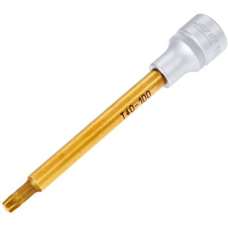 Hazet Schraubendreher-Steckschlüsseleinsatz 992SLG-T40, 1/2 (12,5 mm) Vierkant hohl, Innen TX Profil, SW T40 (1/3)