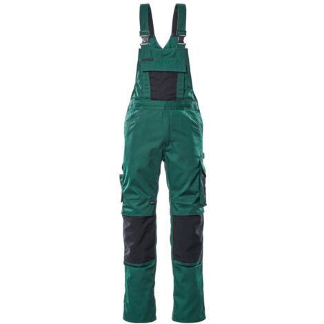 Mascot UNIQUE Latzhose Augsburg Gr. 96 grün/schwarz (1/4)