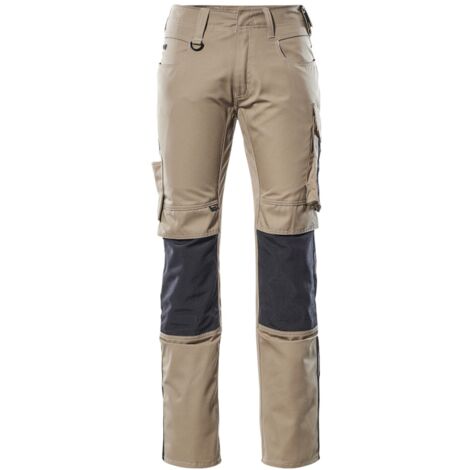 Mascot UNIQUE Bundhose Mannheim 12679-442-5509 Gr. 118 hellkhaki/schwarz