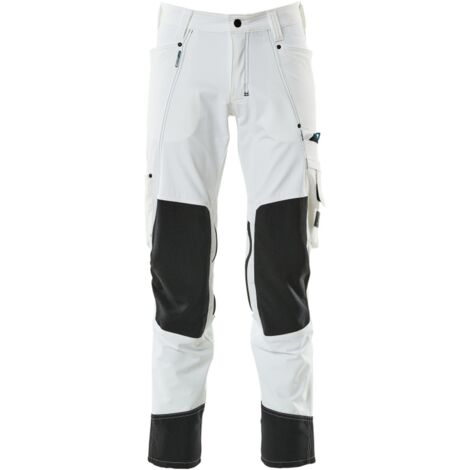 Mascot Bundhose ADVANCED wasserabweisend mit Knietaschen 17179, Gr. 118 weiß