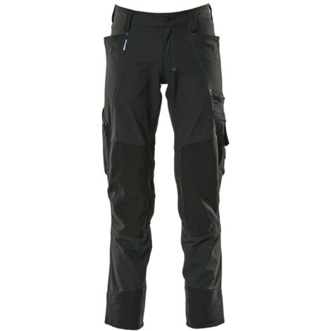 Mascot Bundhose ADVANCED wasserabweisend mit Knietaschen 17179, Gr. 64 schwarz