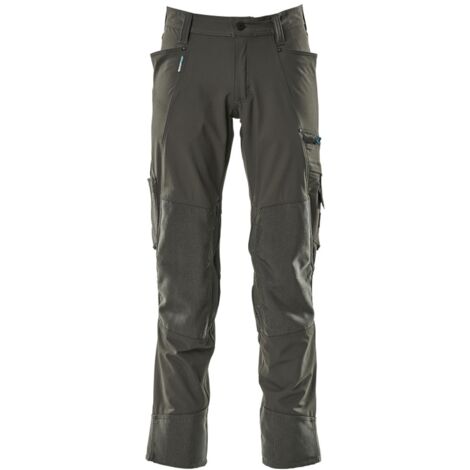 Mascot Bundhose ADVANCED wasserabweisend mit Knietaschen 17179, Gr. 50 dunkelanthrazit
