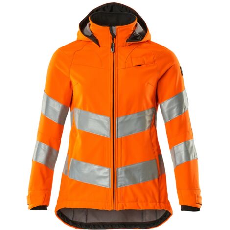 Mascot SAFE SUPREME Damen Soft Shell Jacke Gr. 2XL warnorange (1/4)