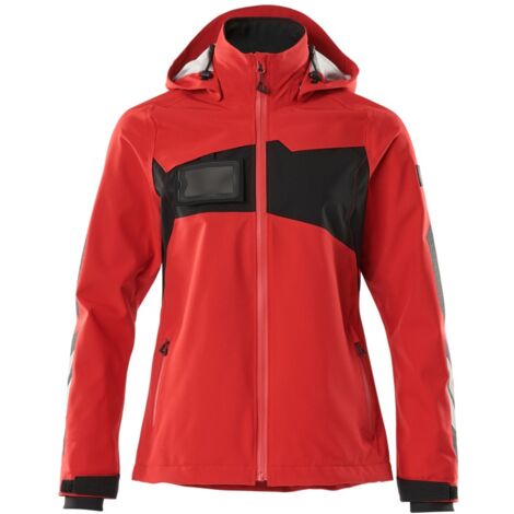 Mascot Jacke ACCELERATE Hard Shell mit Climascot Damen 18011 Gr. M verkehrsrot/schwarz (1/5)