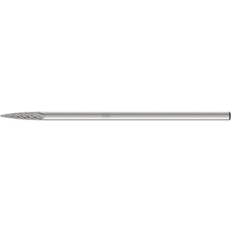 PFERD TOOLS Hartmetall Frässtift Spitzbogen SPG Ø 03x13mm Schaft-Ø 3x75mm Z3P universal mittel kreuzverzahnt (1/3)
