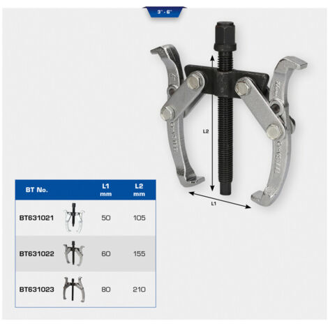 Brilliant Tools Universal-2-Arm-Abzieher, 6 (1/5)