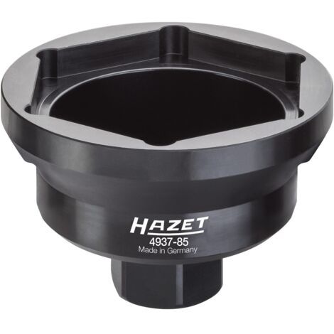 Hazet Nkw Achsmutter-Steckschlüssel, Außen-Sechskant Profil, 85 mm (1/4)