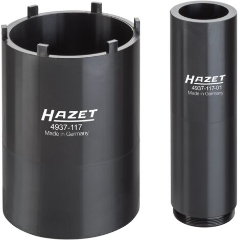 Hazet Nkw Zapfenschlüssel-Satz, Vierkant hohl 20 mm (3/4), 180 mm, Anzahl Werkzeuge: 2 (1/3)