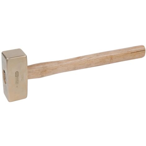 KS Tools BRONZEplus Fäustel 5000 g, mit Hickorystiel (1/3)
