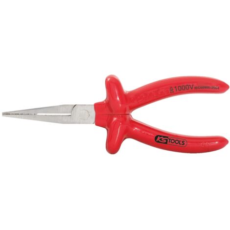 KS Tools 1000V Langbeck-Flachzange, 160mm - 117.1299 (1/3)