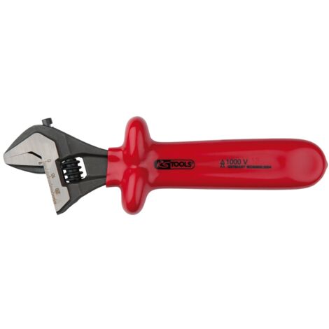 KS Tools Rollgabelschlüssel mit Schutzisolierung, 27 mm