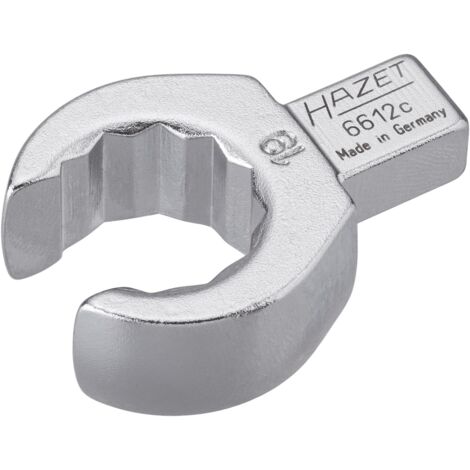 Hazet 6612C-19 Offener Einsteck-Ringschlüssel (1/4)