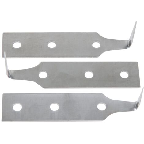 Edelstahl-Ziehklingen-Satz,Klingenlänge 38mm,3-tlg