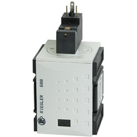 Riegler 3/2-Wegeventil »FUTURA«, elektr. betätigt, 24 V DC, BG 1, G 1/4 (1/4)