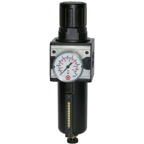 Riegler Filterregler »multifix«, Metallbehälter u. Sichtrohr, BG 1, G 3/8