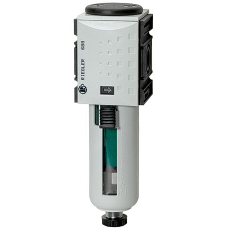Riegler Mikrofilter »FUTURA«, PC-Behälter, Schutzkorb, BG 1, G 1/4, HA
