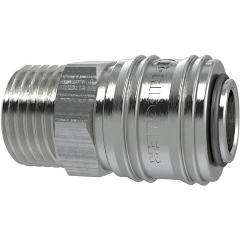 Produktbild von Riegler Schnellverschlusskupplung NW 19, Messing Blank, G 1 IG