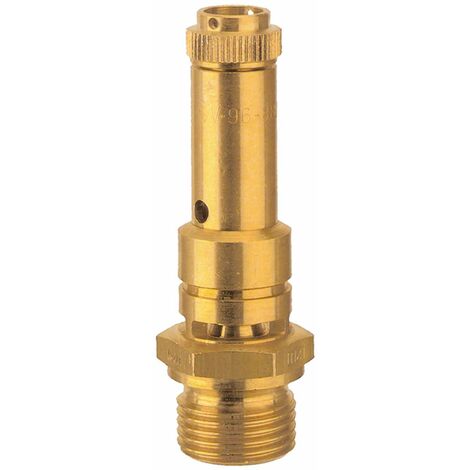Riegler Sicherheitsventil DN 8, Messing, G 1/2, Ansprechdruck 1,1 bar (1/3)