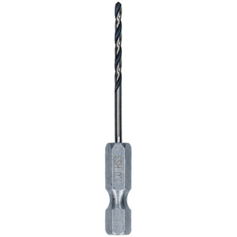Bosch HSS Spiralbohrer mit Sechskantschaft PointTeQ Hex, 2 x 24 x 60 mm, 10er-Pack (1/5)