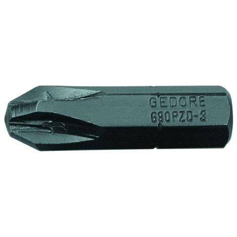GEDORE Schraubendreherbit Set 5-teilig - 1/4 Zoll Schlitz 10mm Profi-Werkzeug