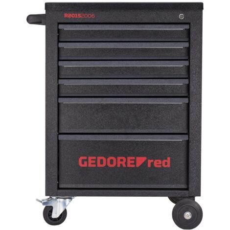 Gedore Werkstattwagen Black MECHANIC 6 Schubladen