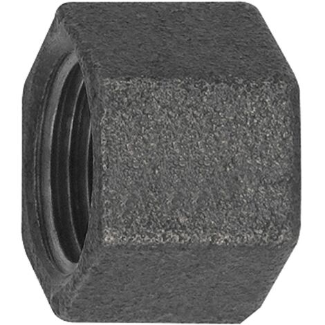 Riegler Kappe 300, Rp 2 1/2 i. Temperguss schwarz (1/2)