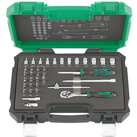 Fortis Steckschlüssel-Garnitur 1/4, 36-tlg. (1/5)