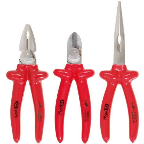 KS Tools 1000V Zangen-Satz, 3-tlg
