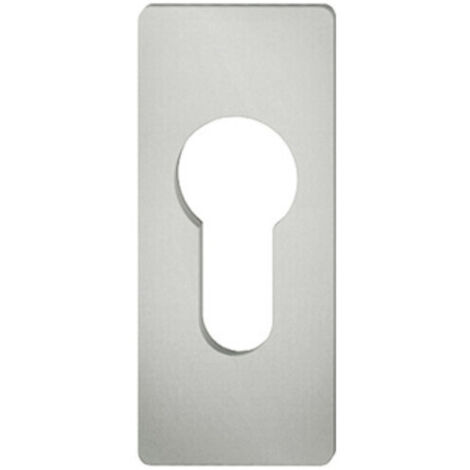 FSB PT-Schlüsselrosette, PZ, 0 171768, eck.Alu+9016weiß