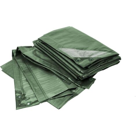 RAINEXO Abdeckplane grün, 90g/qm, 8x12m (1/5)