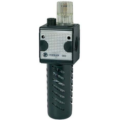 RIEGLER 100423-R Druckregler „multifix“ – Inkl. Manometer, G 1/2, 0,1–3 Bar, Baugröße 3
