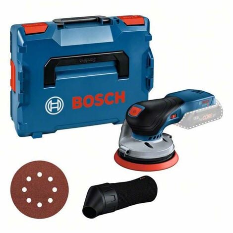 Bosch Professional Bosch Akku-Exzenterschleifer GEX 18V-125, Soloversion, L-BOXX, Schleifblatt | Exzenterschleifer