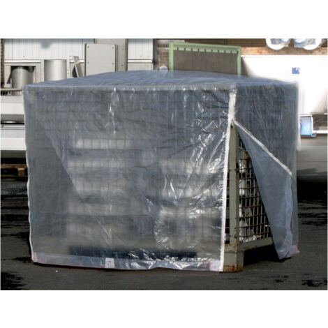 Abdeckhaube - Gitterbox, Transparent (1/2)