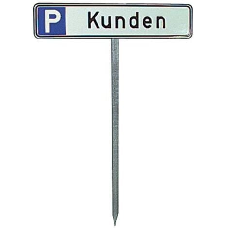 Einschlagpfosten H750 mm, für Parkplatzschild
