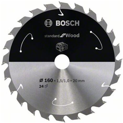 Bosch PRO Wood cordless Blatt für Kreissägen 160 x 1,5 x 20 mm - 2608837676