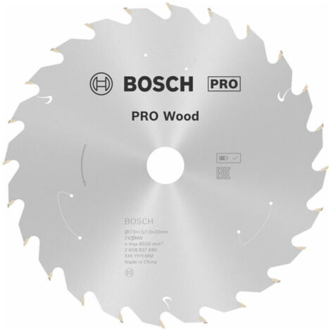 Bosch PRO Wood cordless Blatt für Kreissägen 173 x 1,5 x 20 mm - 2608837690