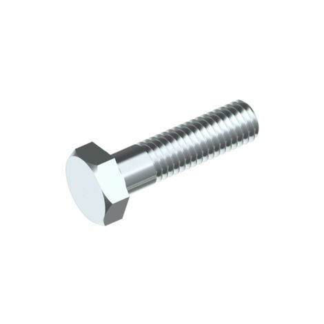 Reidl DIN 931 Sechskantschraube mit Schaft M12 x 140, 8.8 verzinkt (1/3)