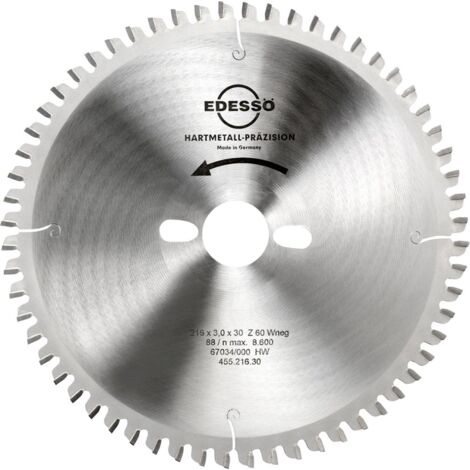 EDESSÖ HW Kreissägeblatt Spezial 216 x 3,0 x 2,0 x 30 W (1/3)
