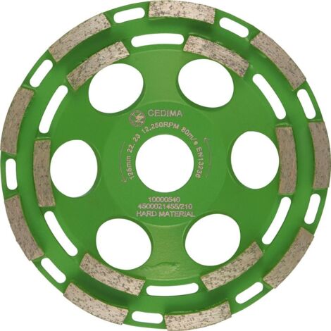 CEDIMA Diamant-Schleifteller EC 73 125mm, 30x7x6,5mm (1/3)