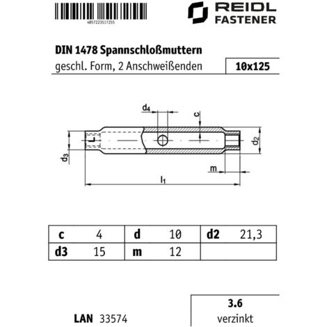 DIN 1480 Stahl verzinkt mit Ösen online kaufen DIN 1480 Stahl verzinkt mit Ösen online kaufen