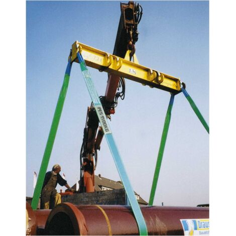 BSB 1 X McBULL 2 M Schlaufen-Hebebänder 2-lagig 4.000 KG 4 T 