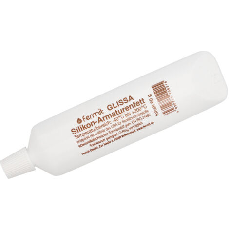 Fermit Glissa Silikon- Armaturenfett 60 g Tube