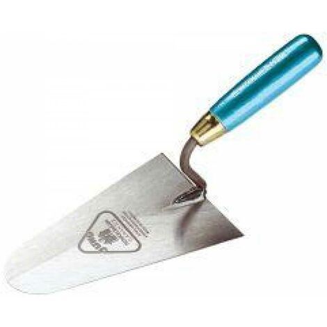 Jung Henkelmann Maurerkelle Düsseldorf S-Hals 220 mm Carbonstahl Kelle Holzgriff