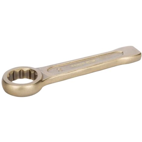 Bahco Funkenfreier 34-mm-Schlag-Ringschlüssel aus Aluminiumbronze, 200 mm (1/5)