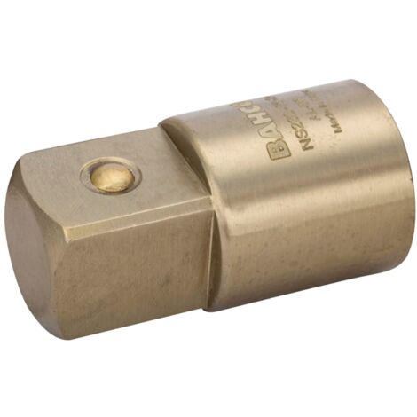 Bahco Funkenfreier 1- bis 3/4-Adapter aus Aluminiumbronze, mit Vierkantantrieb (1/4)