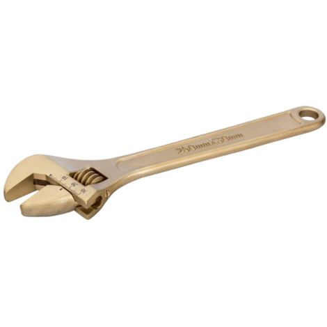 Bahco Funkenfreier 18-mm-Rollgabelschlüssel aus Aluminiumbronze mit Zentralmutter, 150 mm (1/4)